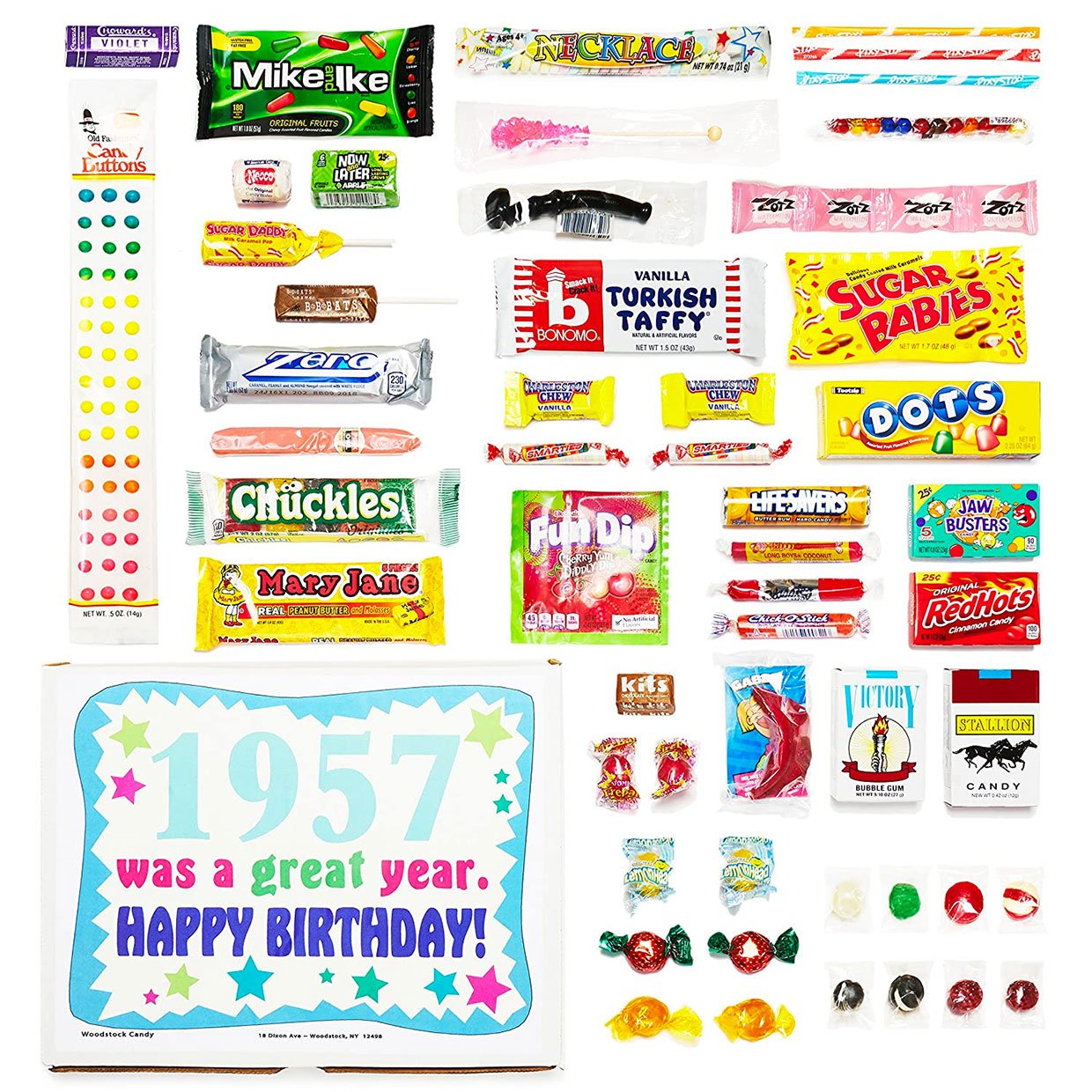 Candy Birthday Gift Boxes