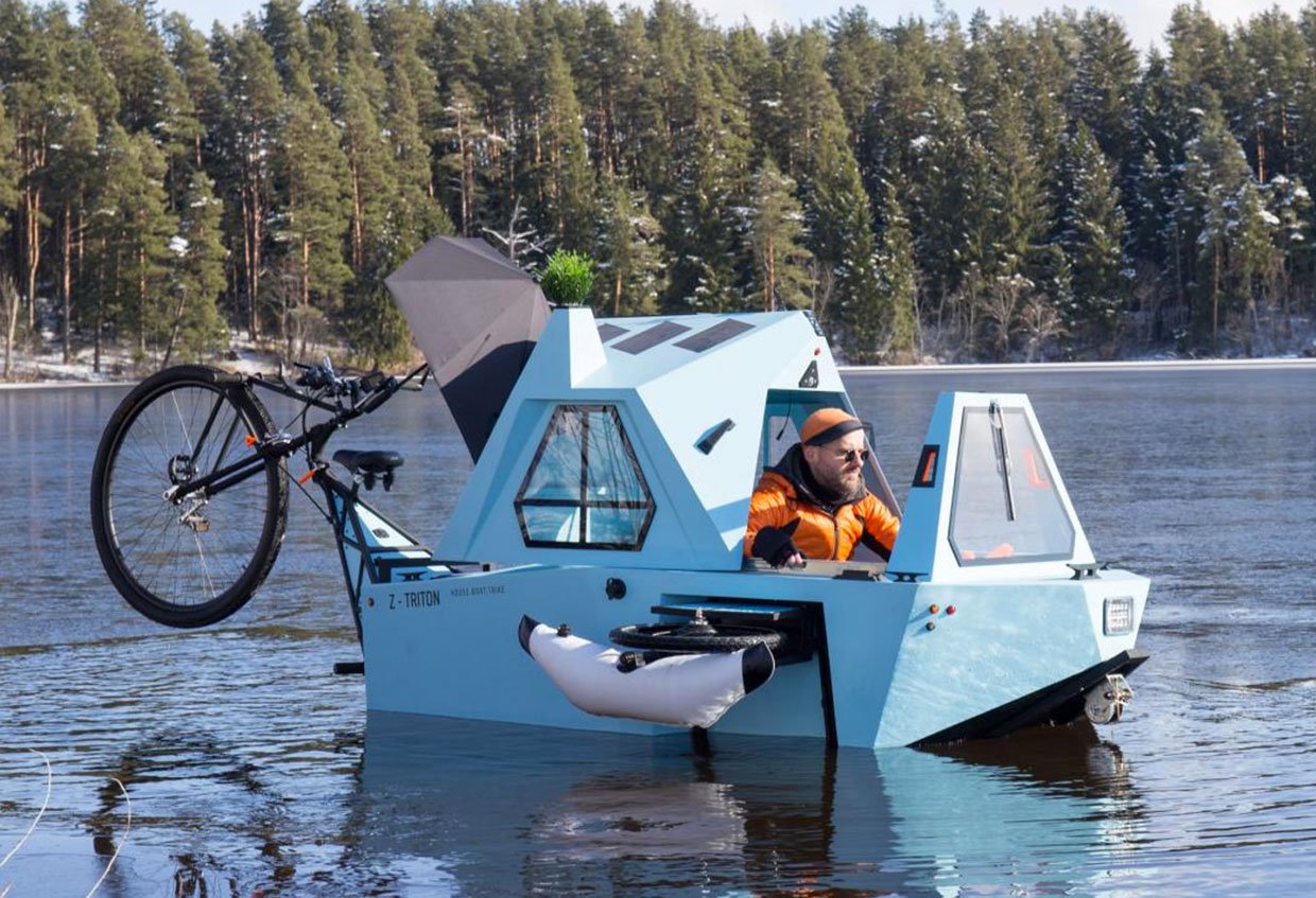 Z-Triton House-Boat-Trike