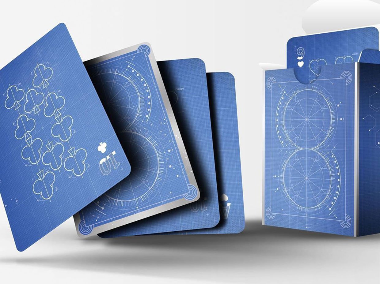 Blueprint Playing Cards