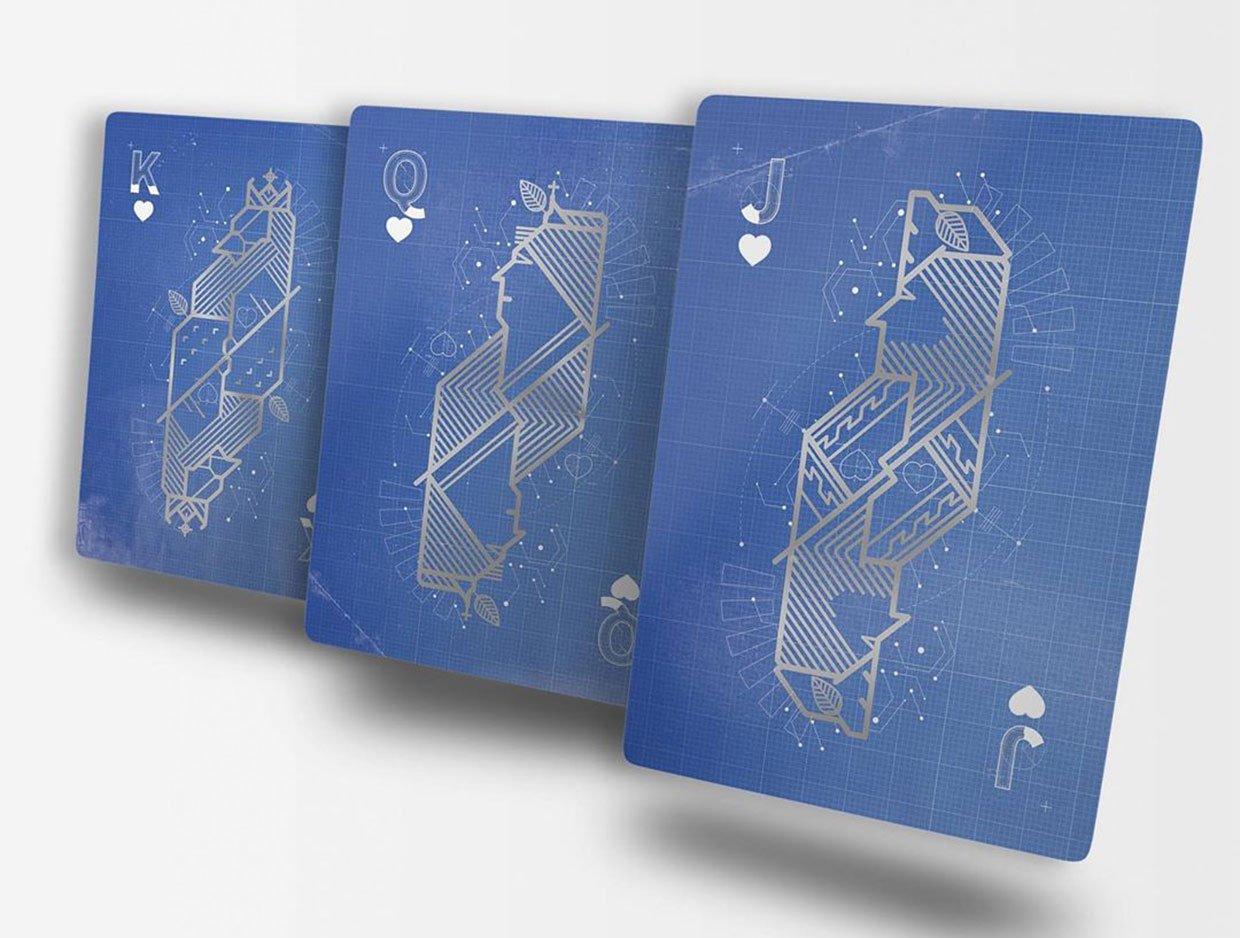 Blueprint Playing Cards