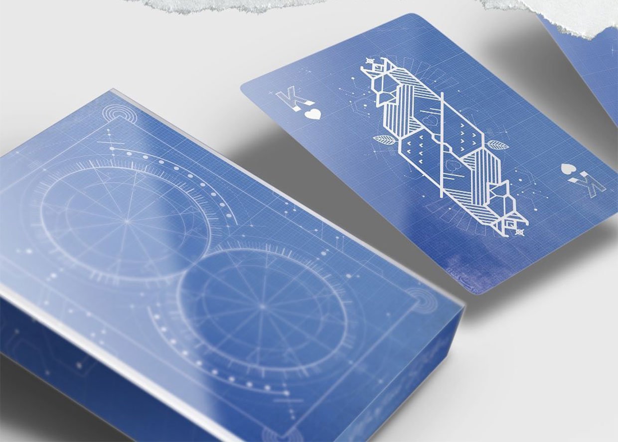 Blueprint Playing Cards