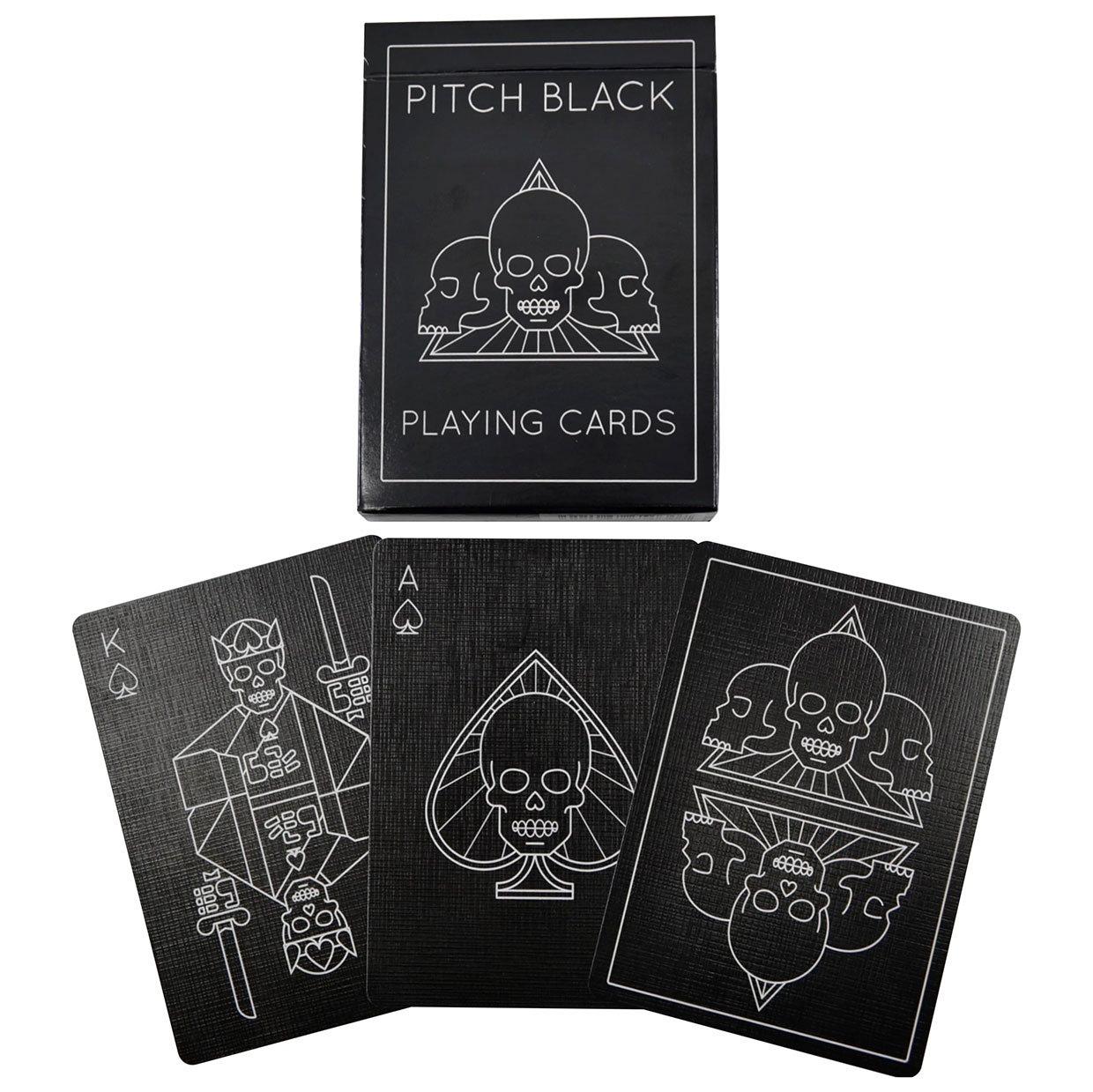 Pitch Black Playing Cards