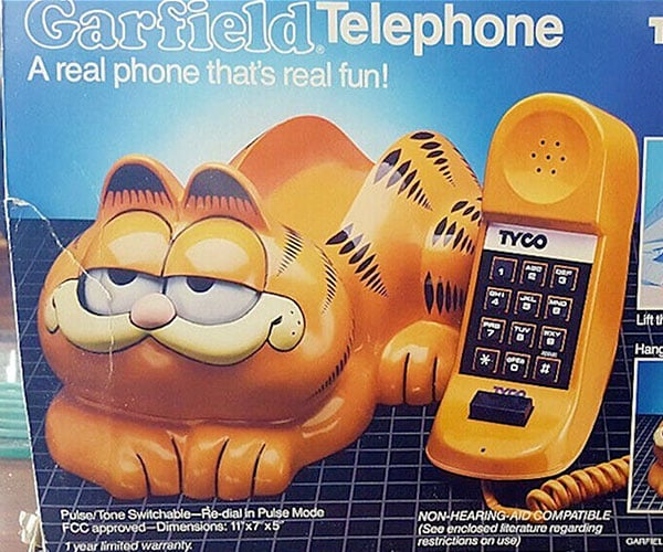 A Brief History of the Garfield Phone