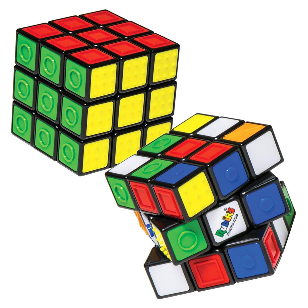 This Tactile Rubik's Cube Can Be Solved in the Dark