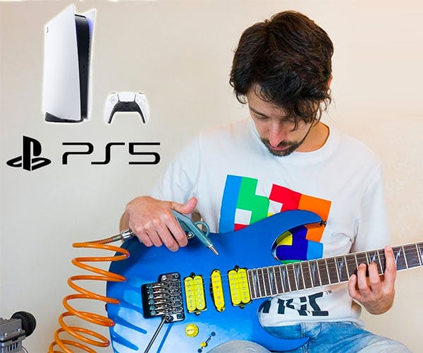 Game Console Guitar Sounds