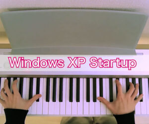 Windows Sounds Piano Medley