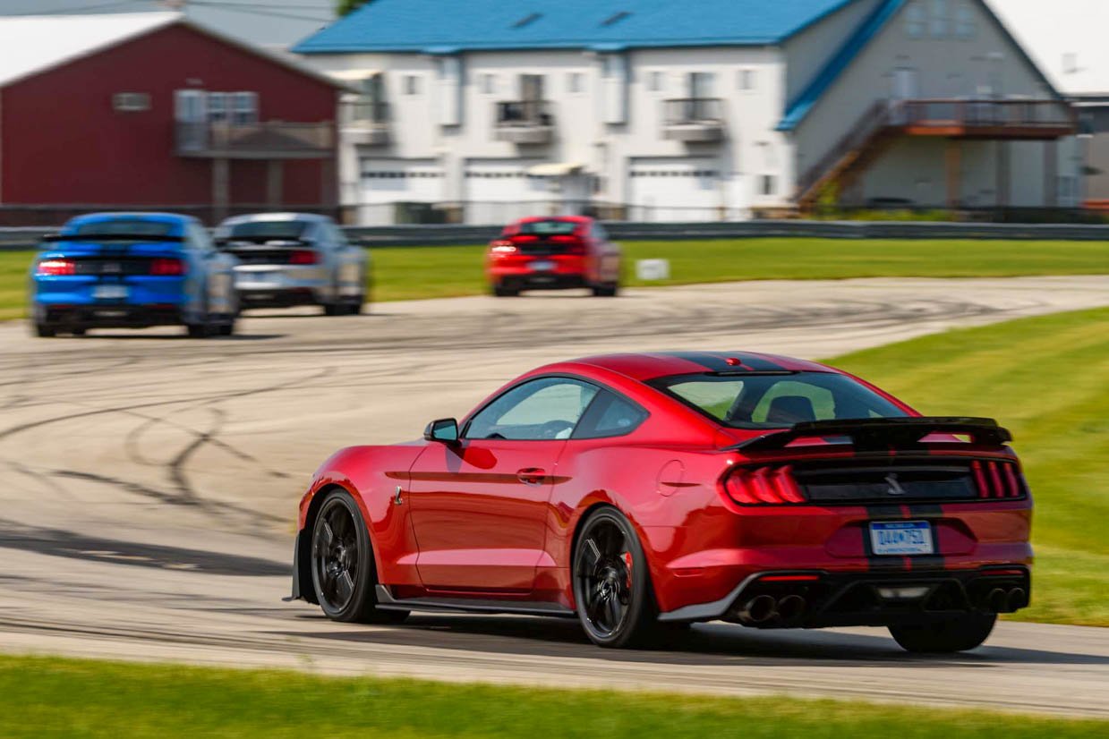 Ford Mustang Shelby GT500 Track Day