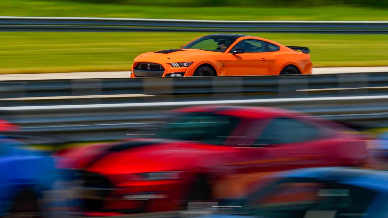 Ford Mustang Shelby GT500 Track Day