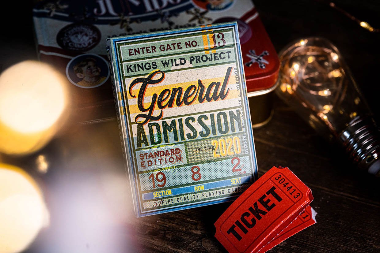 General Admission Playing Cards