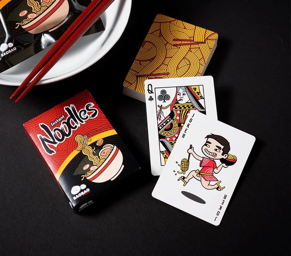 Instant Noodles Playing Cards