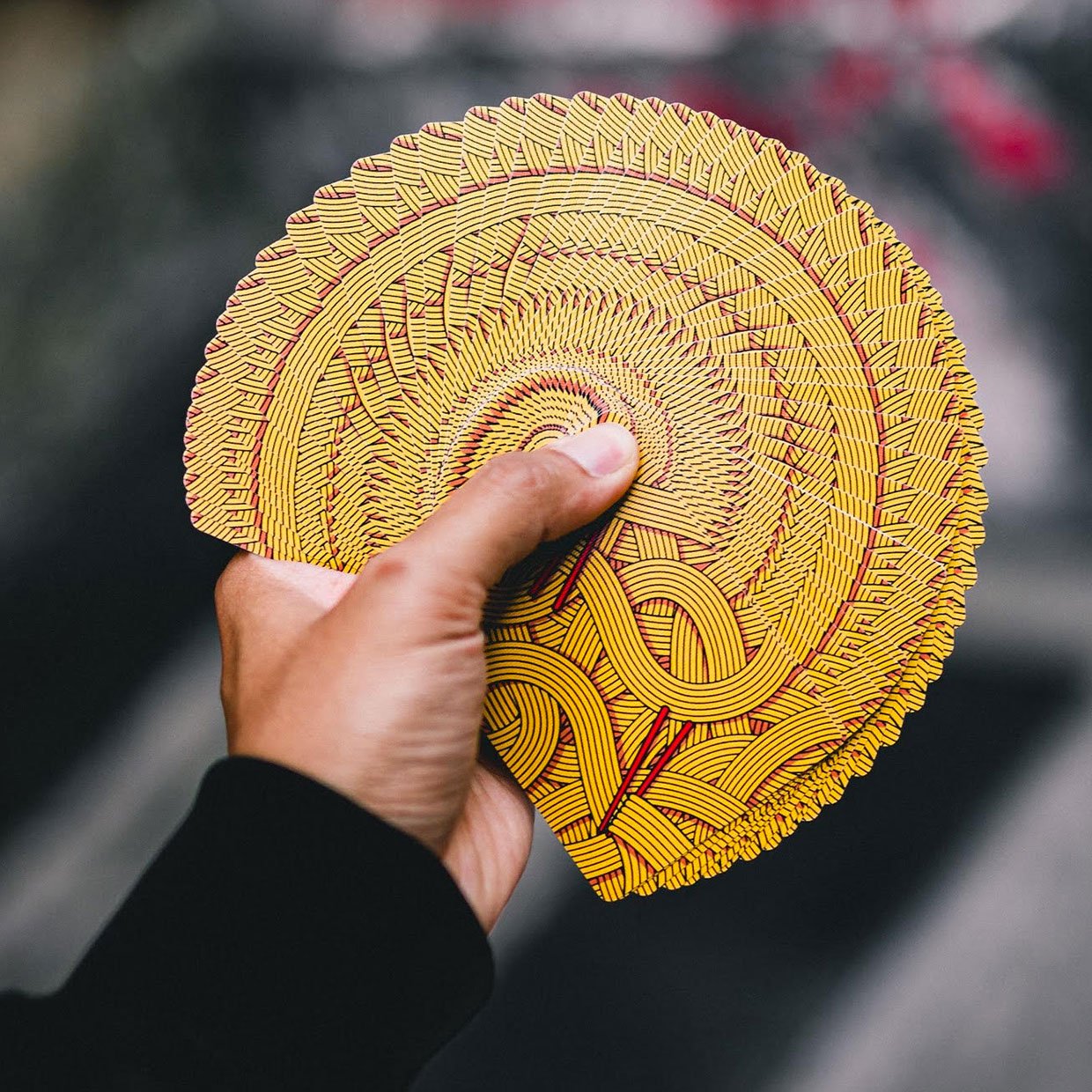 Instant Noodles Playing Cards