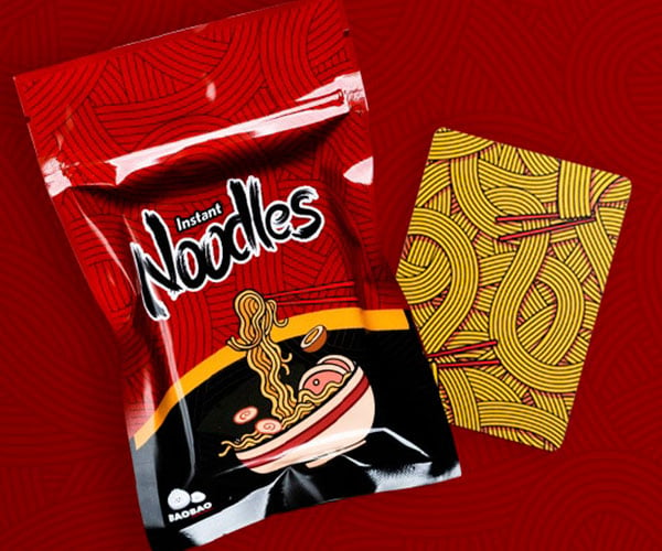 Instant Noodles Playing Cards