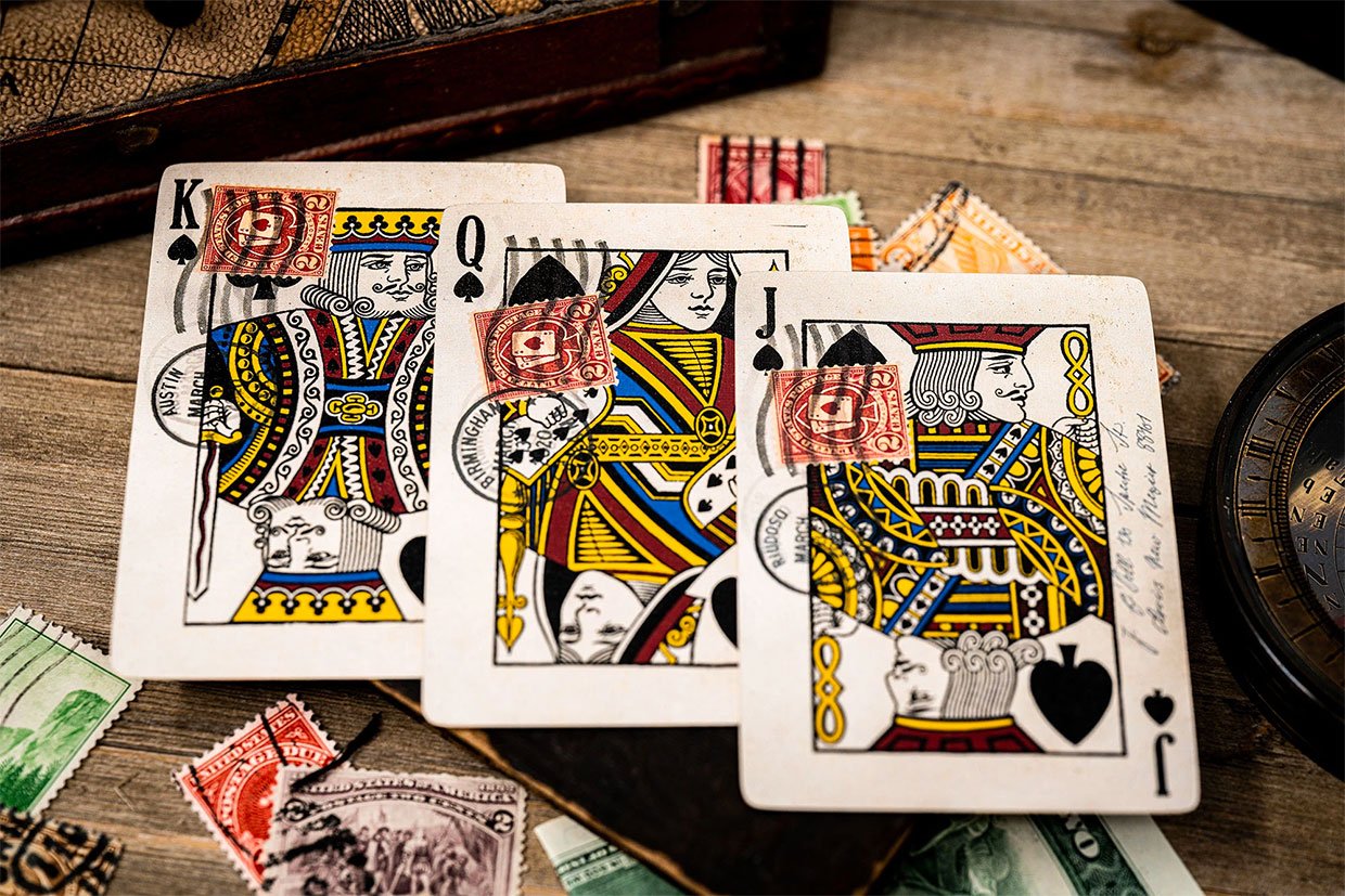 Postage Paid Playing Cards