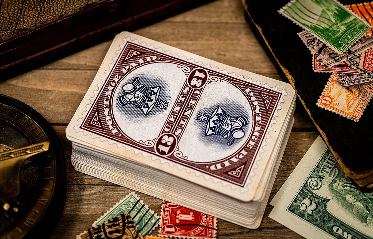 Postage Paid Playing Cards