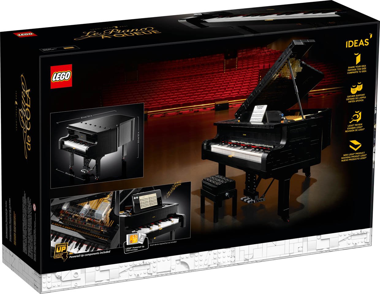 LEGO Ideas Grand Piano