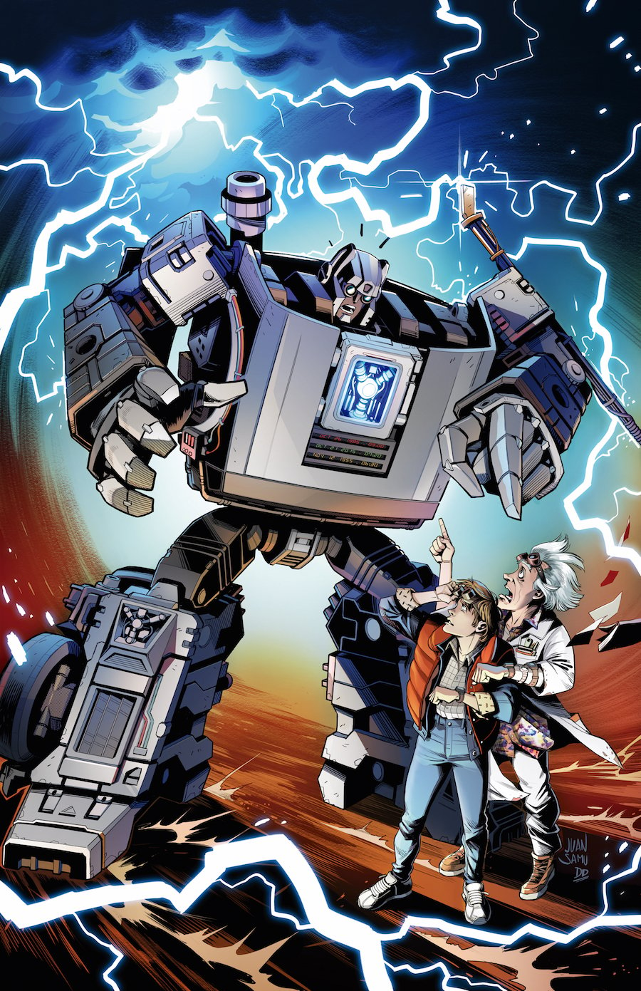 Transformers x Back to the Future