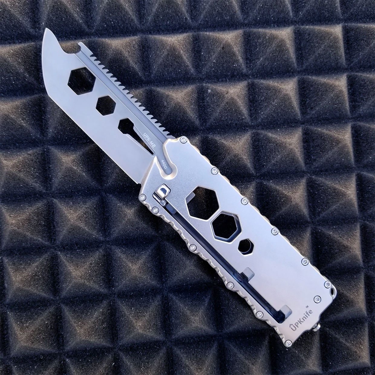 The UPK-M2 Multitool Knife Is a Very Special and Unique Pocket Tool