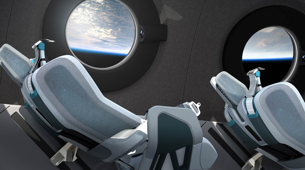 Inside Virgin Galactic SpaceShipTwo