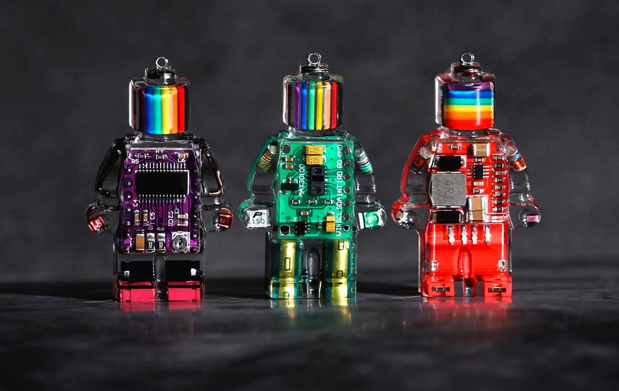 Xalipha Electro Minifig Pendants