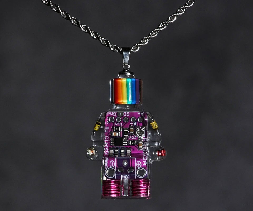 Xalipha Electro Minifig Pendants