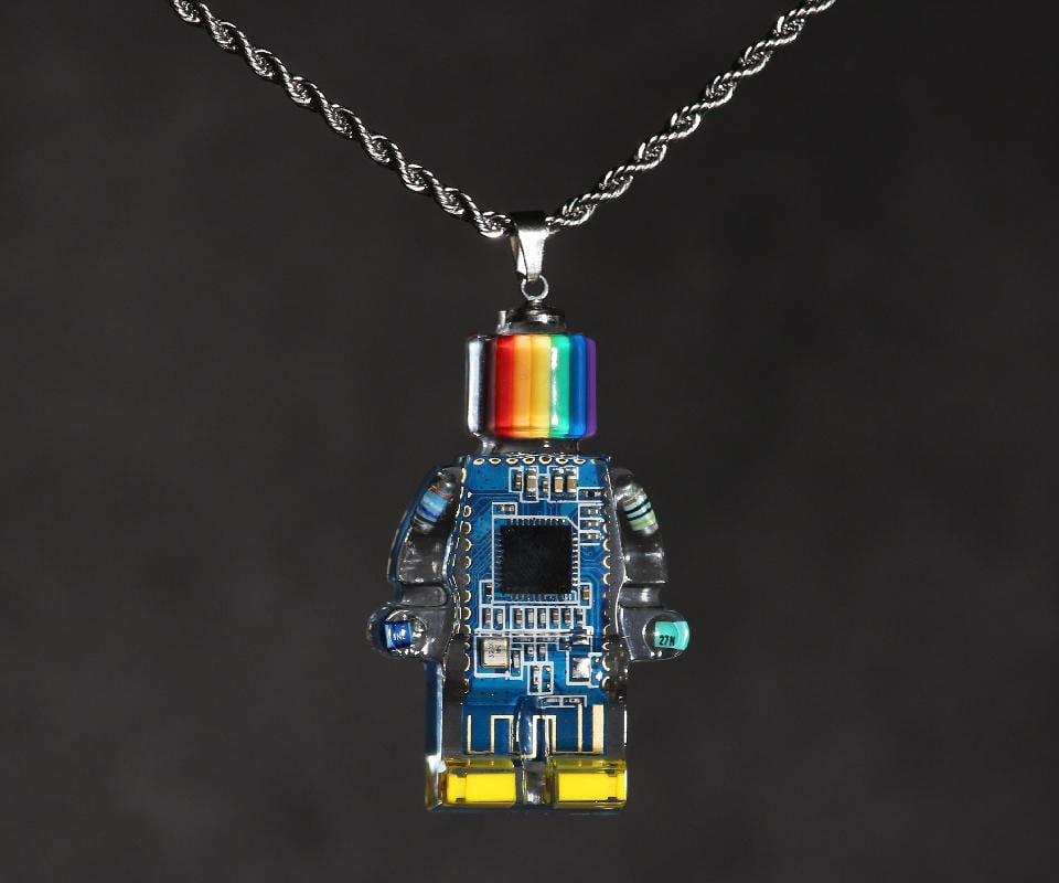 Xalipha Electro Minifig Pendants