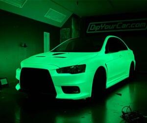 Brightest Glow-in-the-Dark Car