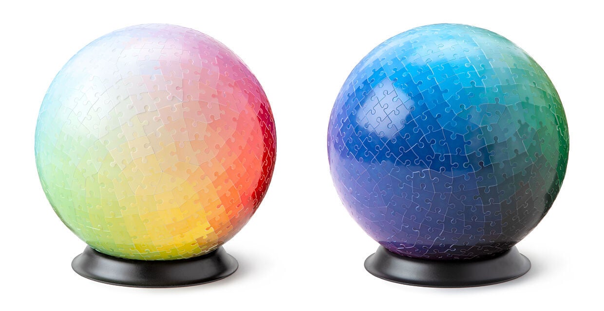 Gradient Sphere Puzzle