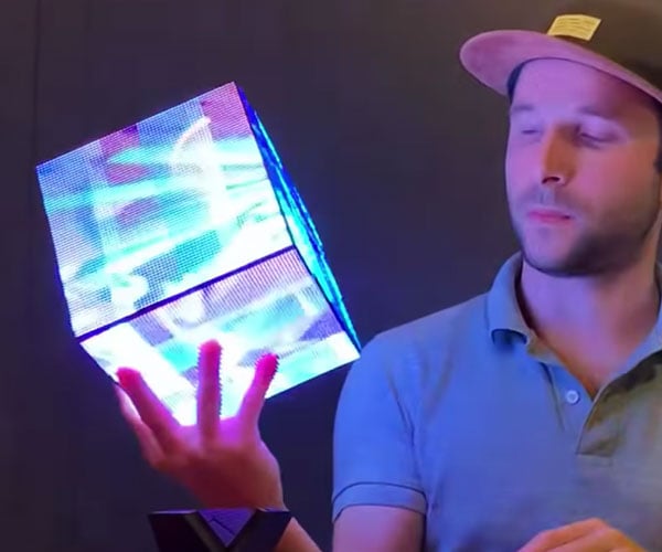 LED Video Cube