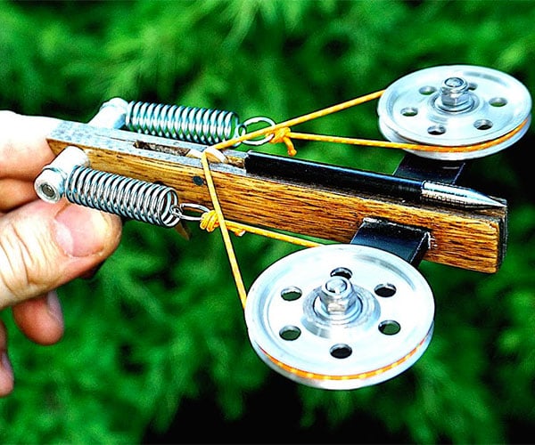 Making a Mini Compound Crossbow