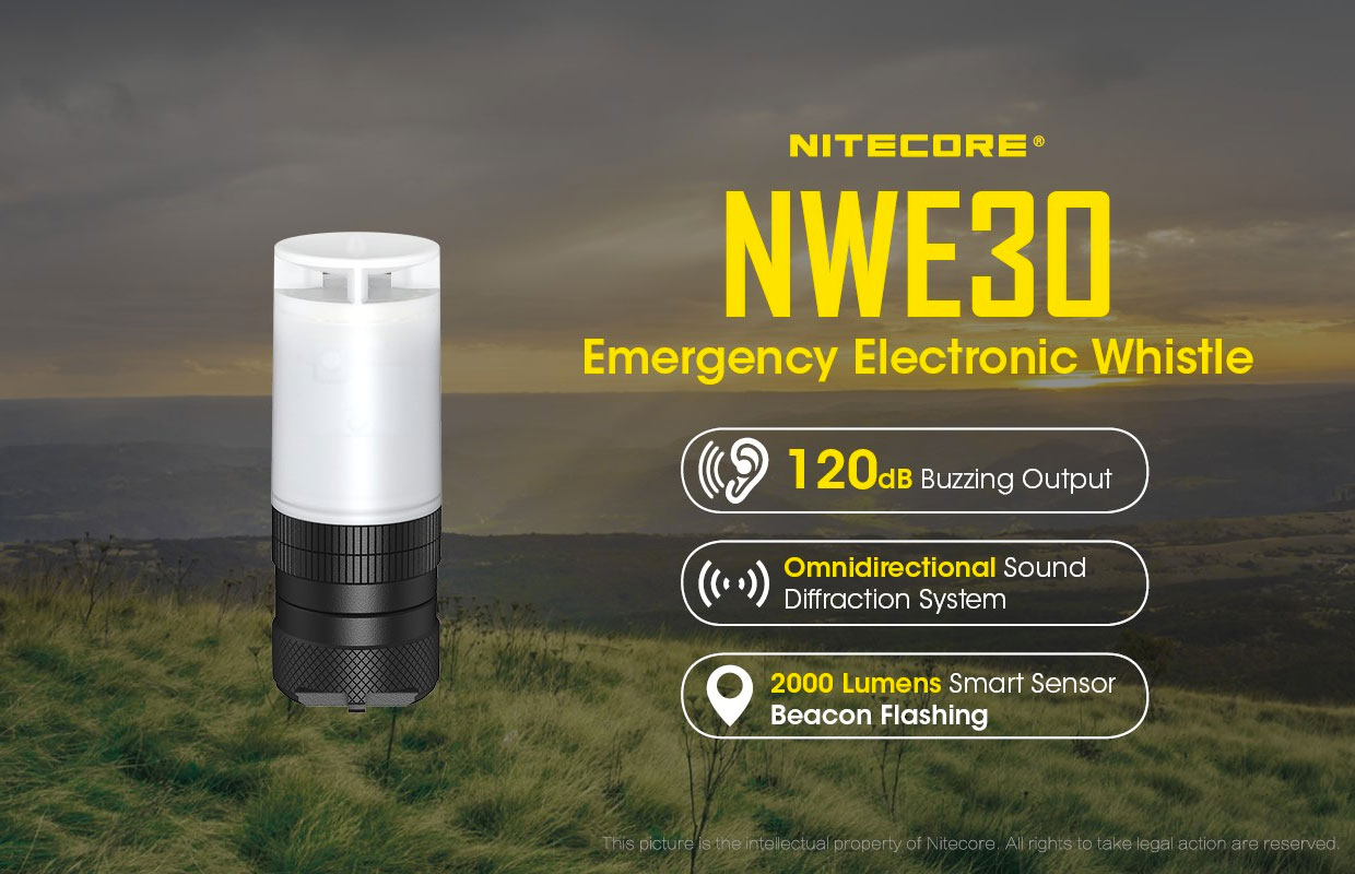 NWE30 Electronic Emergency Whistle