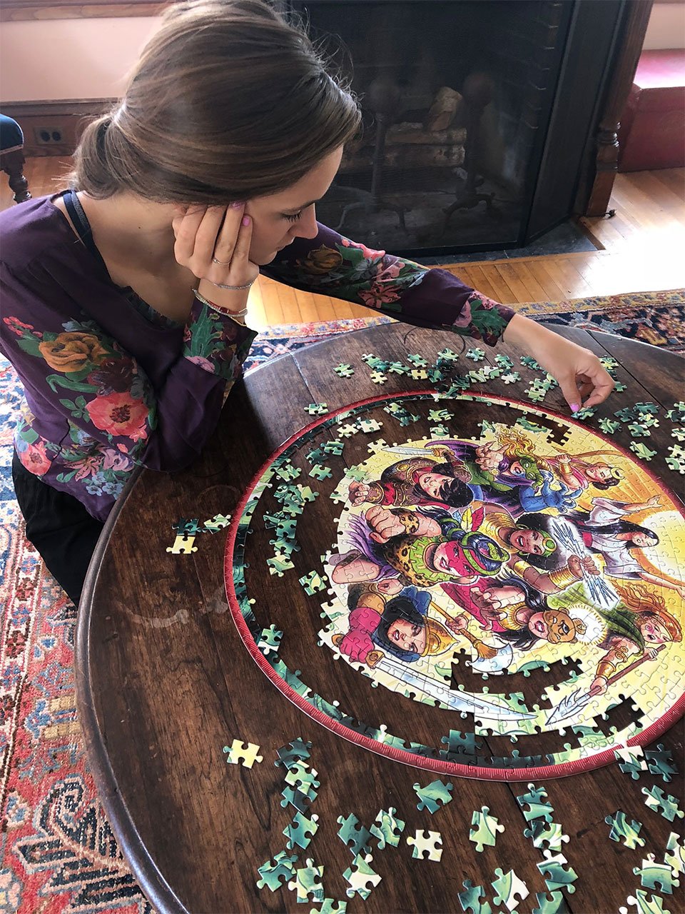Goddess and Warriors Jigsaw Puzzle