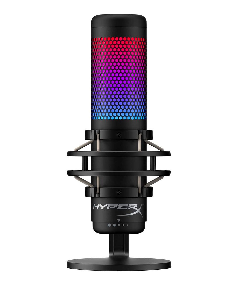 HyperX Quadcast S USB Microphone Adds RGB Lighting