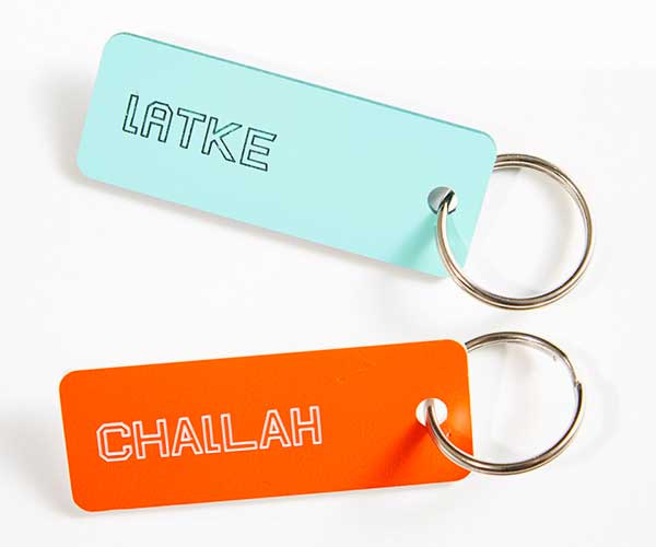 Jewish Food Society Keychains