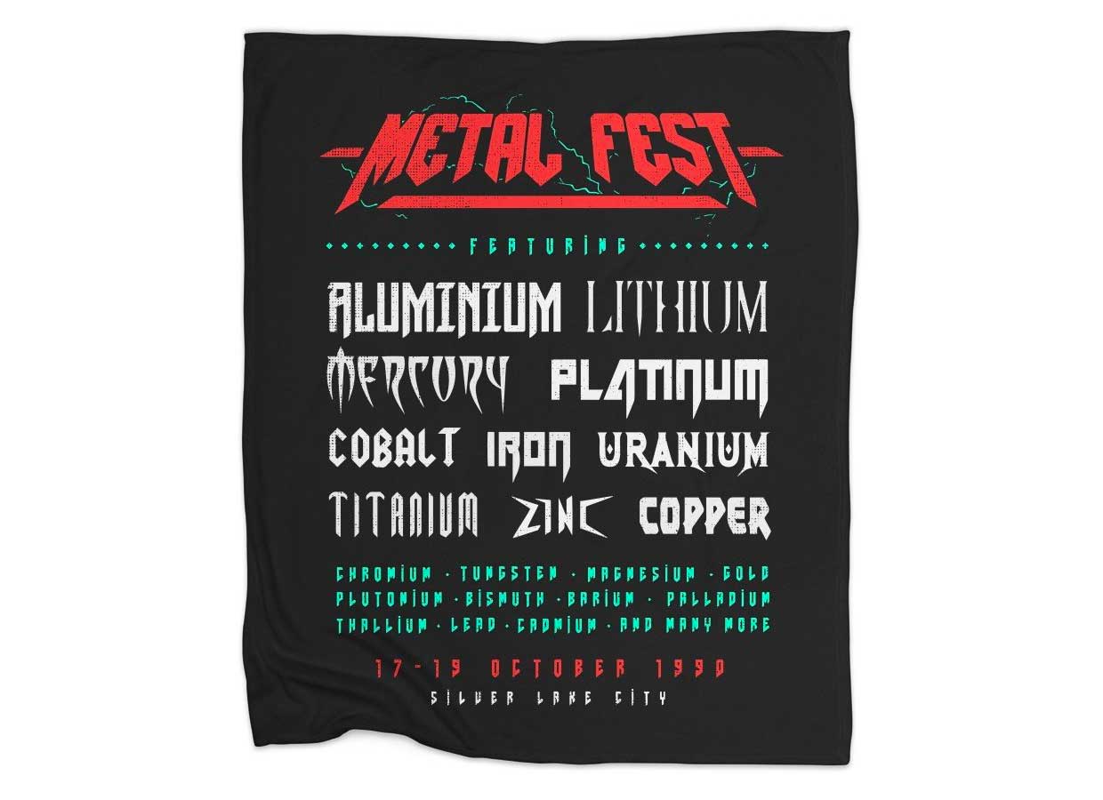Metal Fest Blankets and More