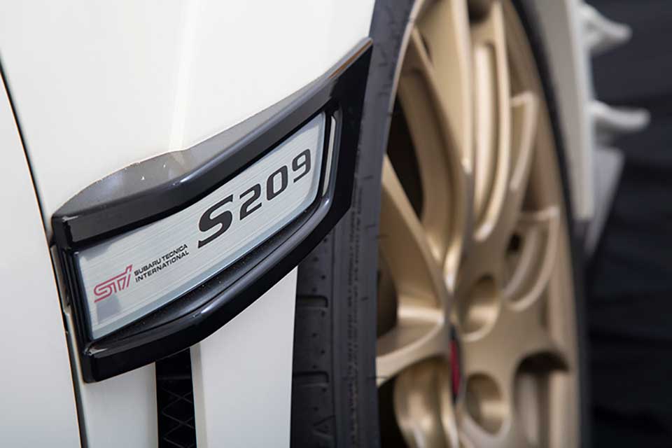 Win This Rare 2019 Subaru STI S209