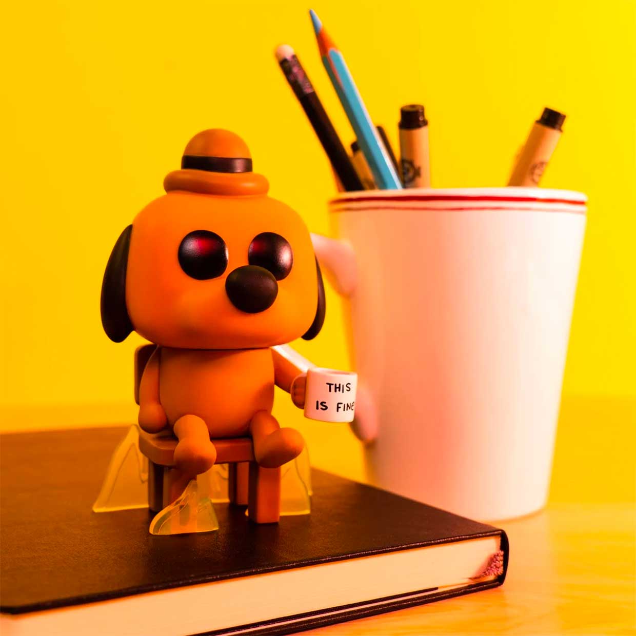 The "This Is Fine" Dog Gets a Funko POP! Toy