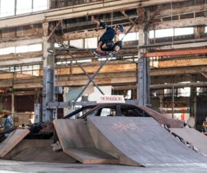 Tony Hawk Skates the Warehouse