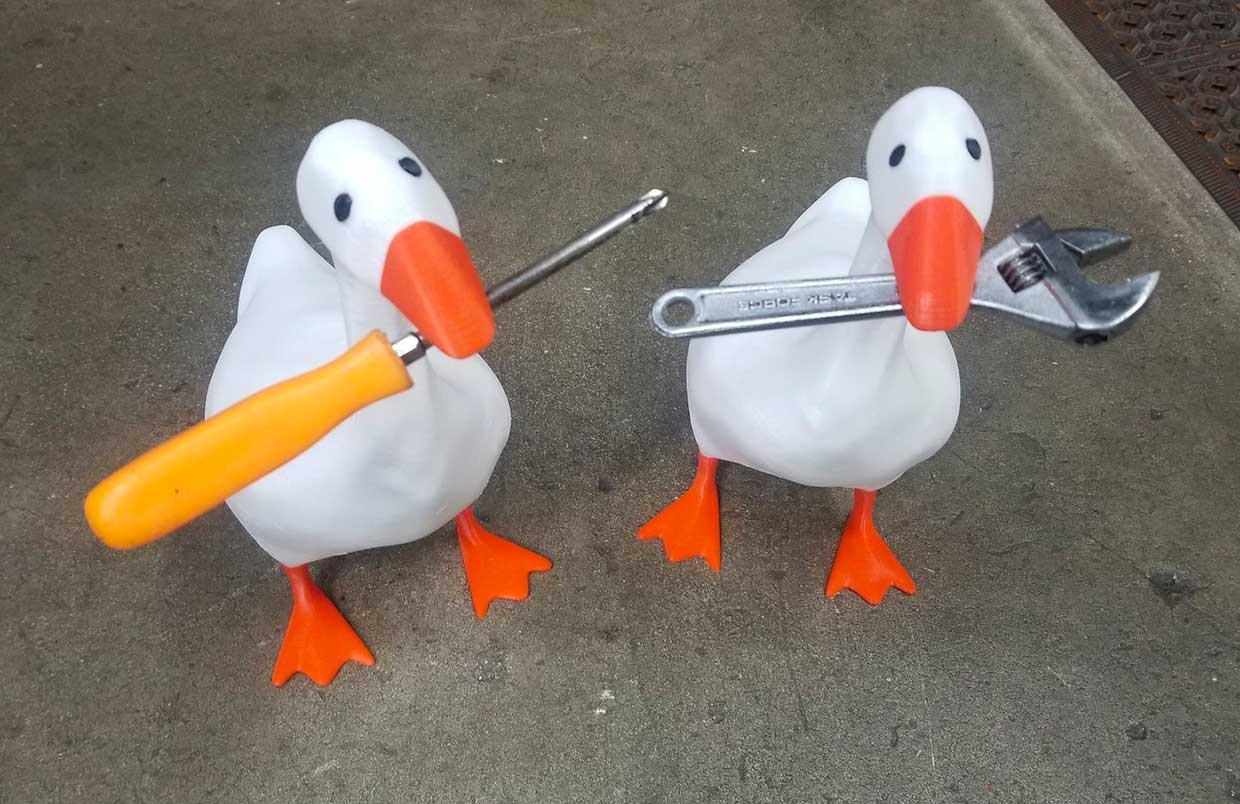 Untitled Goose Tool Holder