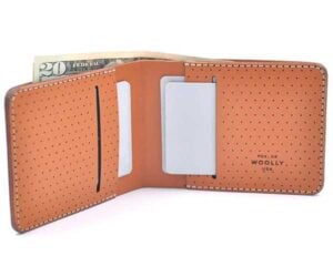 Laser-Cut Leather Wallets