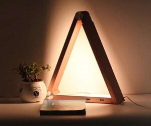 LED Triangle Lamp