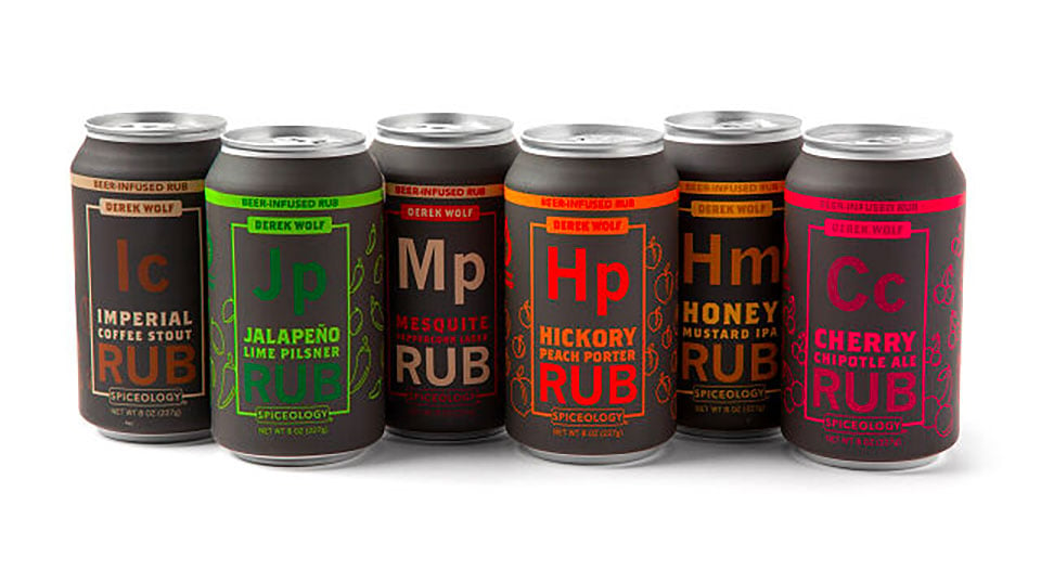 Beer-Infused Rubs Six-Pack