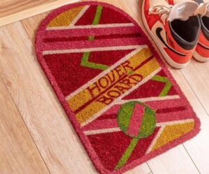 Back to the Future Hover Board Doormat