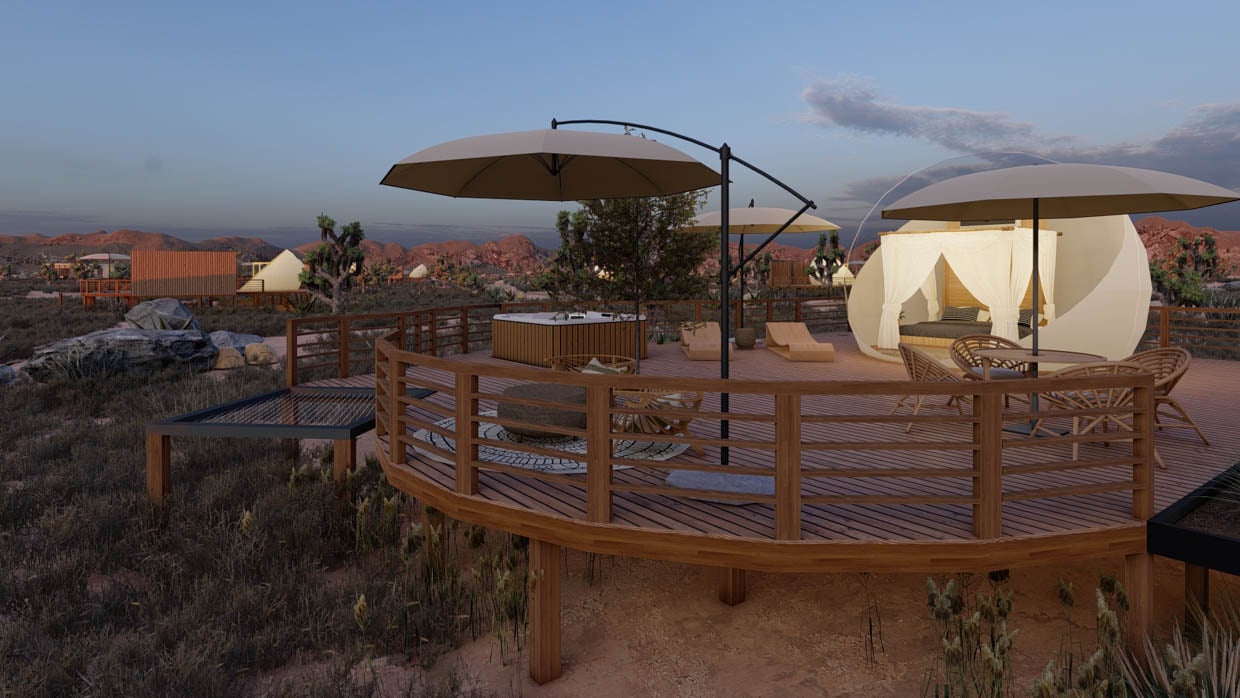 Joshua Tree Bubble Hotels