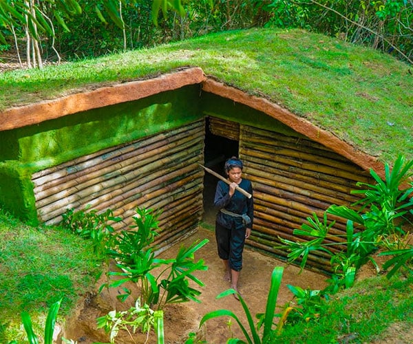 Building an Underground House from Scratch