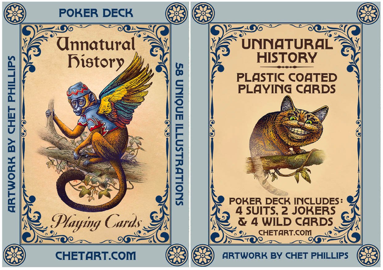 Unnatural History Playing Cards