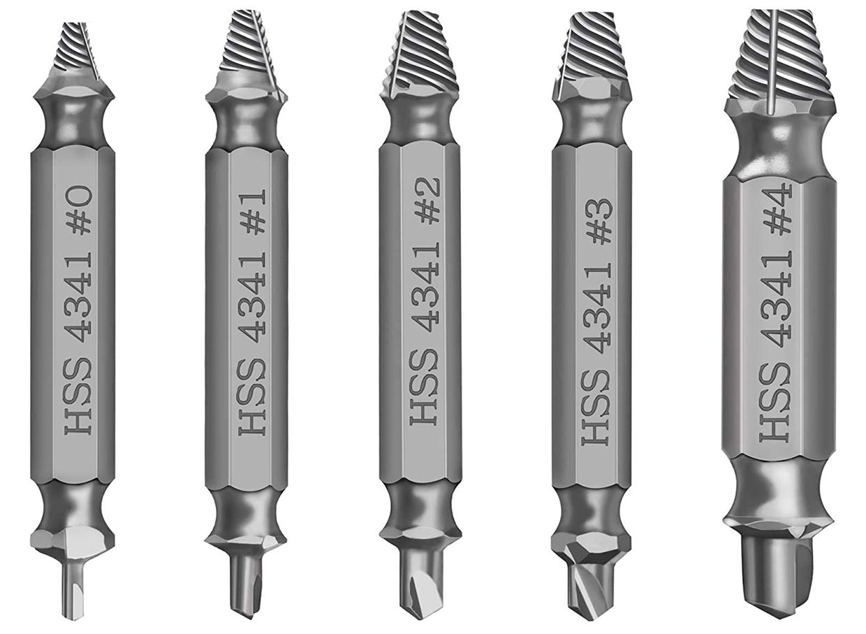 Damaged Screw Extraction Kit