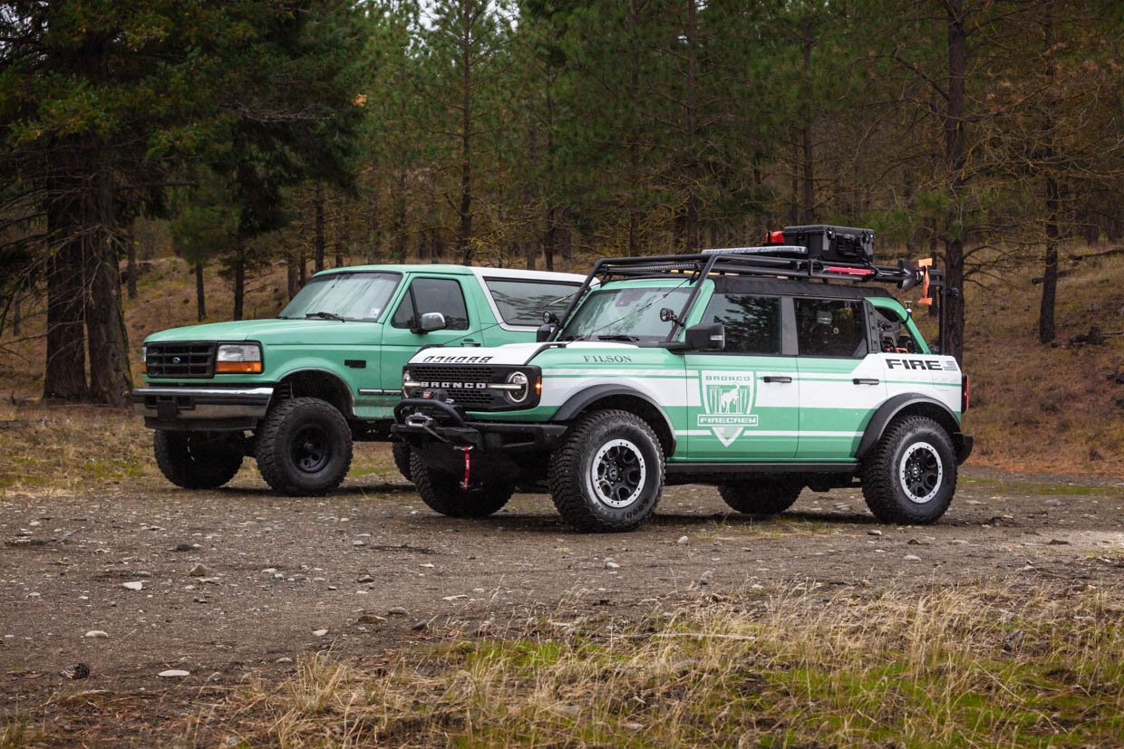 2021 Ford Bronco + Filson Wildland Fire Rig Concept