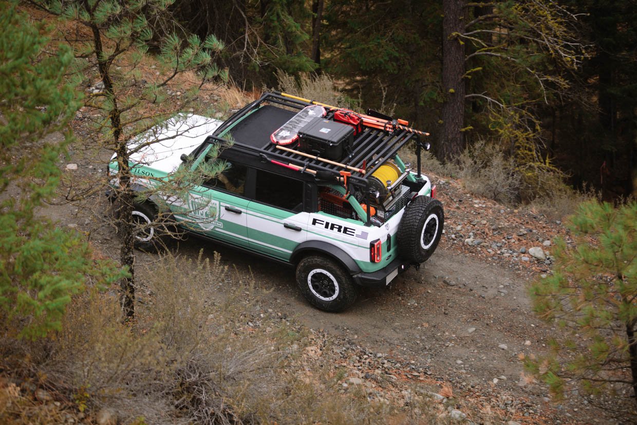 2021 Ford Bronco + Filson Wildland Fire Rig Concept