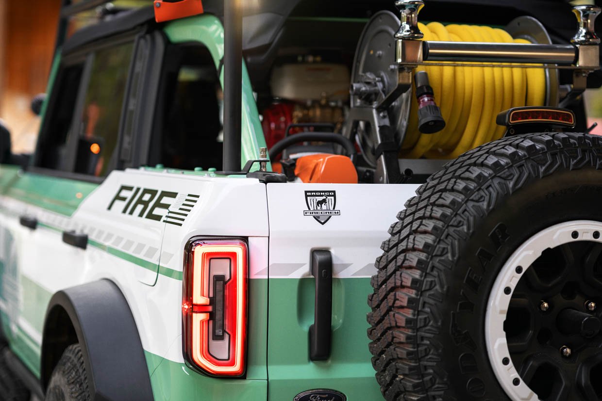 2021 Ford Bronco + Filson Wildland Fire Rig Concept