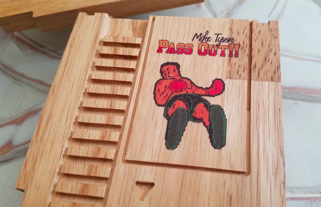 Game Cartridge Wood Coasters